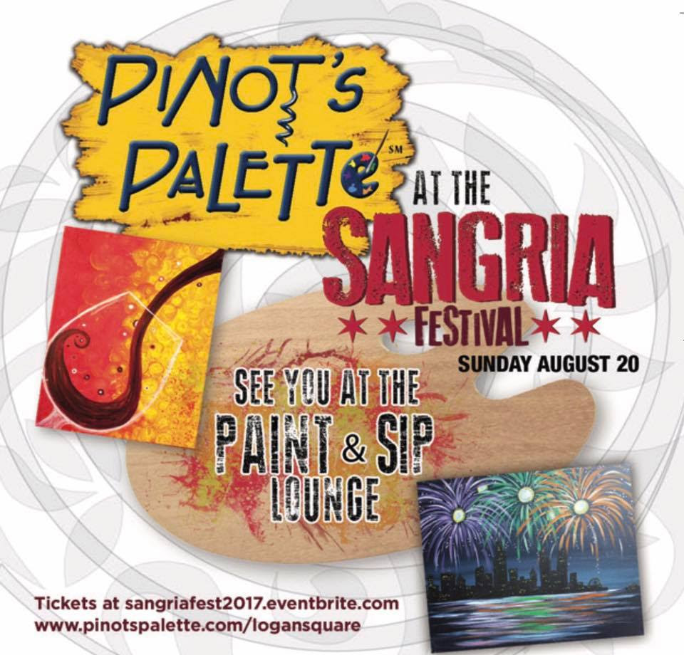 Paint & Sip Lounge at Sangria Fest